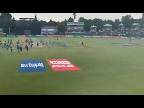 Ugly Fight Between India Vs Bangladesh in Under 19 Final