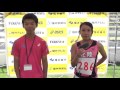 20150919 福井県高校新人陸上大会女子5000mW優勝ｲﾝﾀﾋﾞｭｰ