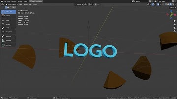Blender Tutorial - Cell fracture logo animation