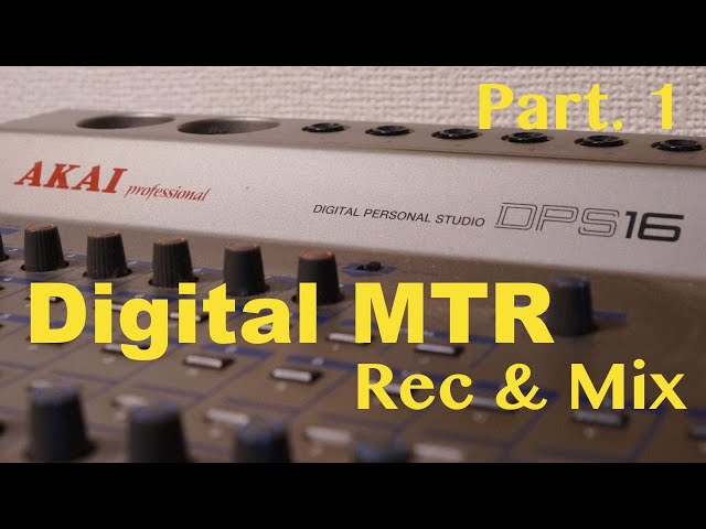 DAWLESS Recording & Mixing (AKAI DPS16 & Outboards) part 1 