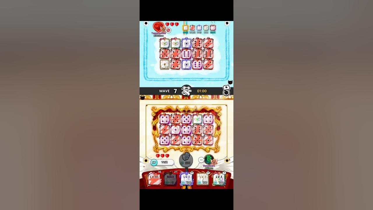 Random Dice Recharge Scope vs Recharge Scope with Blessings background vs Pantheon background