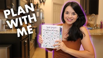 Organizing House Projects // Tracking Projects In My Planner -- PLAN WITH ME EP 3