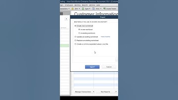 Export Customers List from Quickbooks