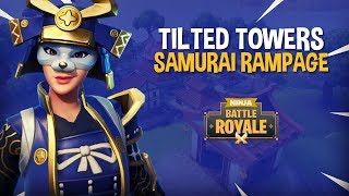 Tilted Towers: Samurai Rampage!! - Fortnite Battle Royale Gameplay - Ninja