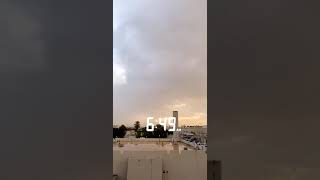 امطار الرياض الان?️⛈️?