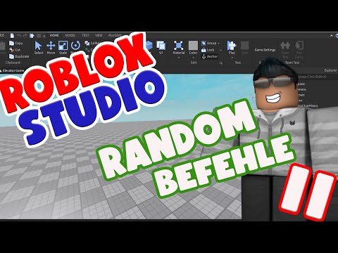Roblox SCRIPTING [GERMAN/DEUTSCH] RANDOM COMMANDS #11 (Basics 2020)