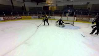 Lasalle Adult Hockey Goal At Jacques Lemaire Arena