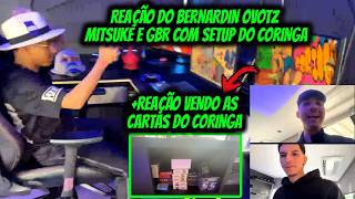 Full DERNADIN, OVOTZ, MITSUKE, AND GBR REACT TO CORINGA'S SETUP Guide