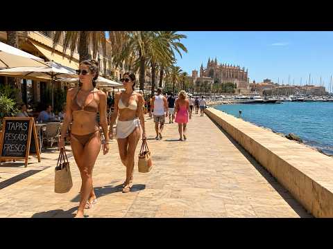 스페인 | Mallorca | 역사 도보 여행 4K