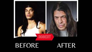 METALLICA  See before and after how are the members of the band  1981-2021