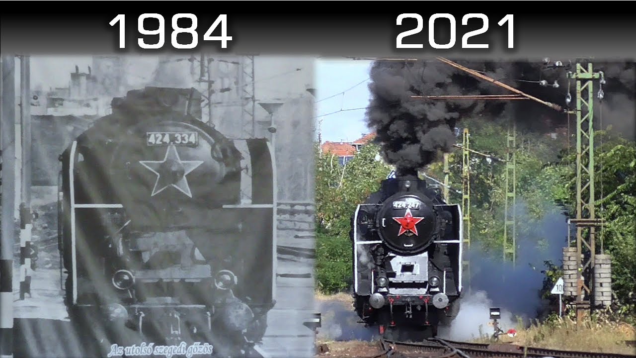 Időutazás Szegeden! Gőzmozdonyos Különvonat, Retró Személyvonat és Nosztalgia Villamos 2021