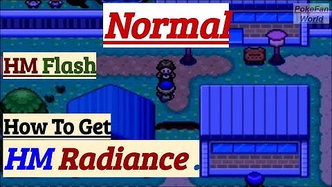 How To Get HM Radiance (HM Flash) | Pokemon Normal - Elemental Division | GBA Rom Hack