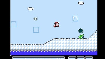 Realistic Frozen Plains | SMB3 Custom Level