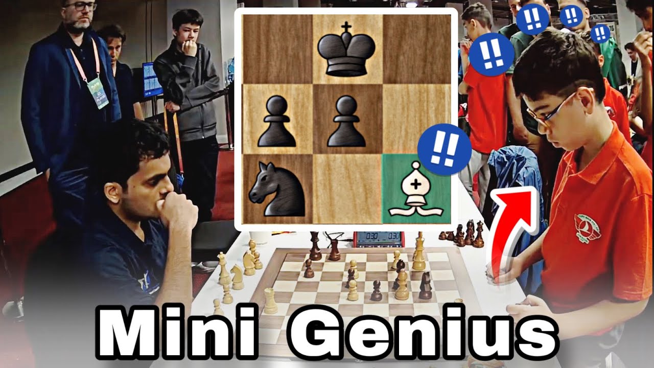 11-Year-Old Faustino Oro SHOCKS Nihal Sarin with 4 Brilliant Moves! 😱🔥