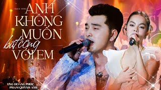 Anh Không Muốn Bất Công Với Em - Ưng Hoàng Phúc & Phạm Quỳnh Anh | Live at Vinh Silent and Listen