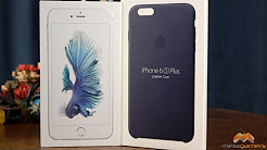 iPhone 6s Plus & Apple Leather Case Unboxing