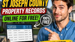 How to search St Joseph County property records online for free