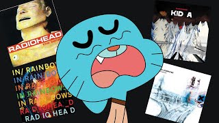 radiohead albums portrayed by the amazing world of gumball