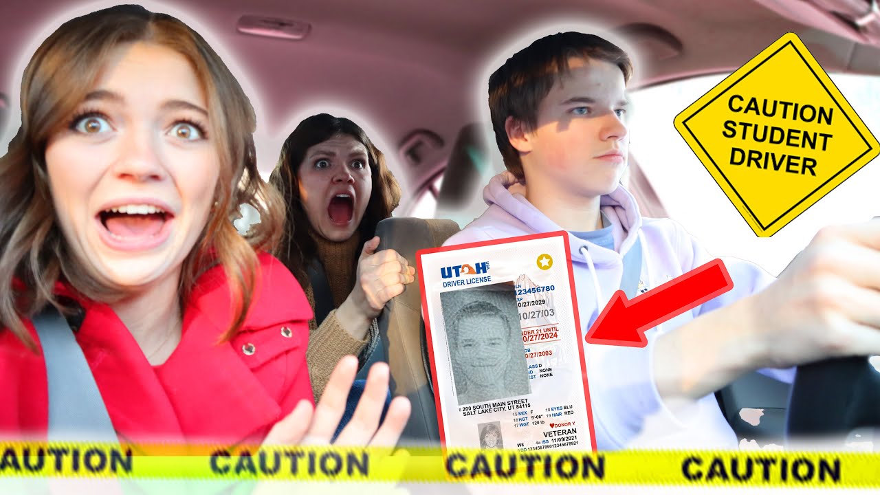 TY DRIVES AUDREY & JORDAN AROUND