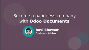 Odoo Documents - Live webinar