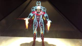 Jarvis Simulation - Ironman 3 Exhibit @ Hysan Place