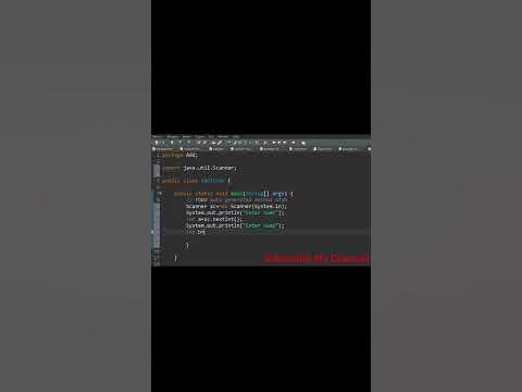 ADDITION PROGRAM IN JAVA || JAVA PROGRAM TO ADD TWO NUM - YouTube