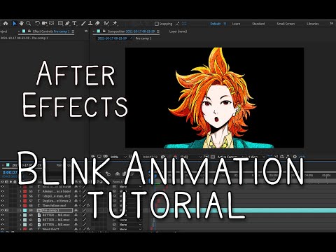 After Effects Blink Animation Tutorial