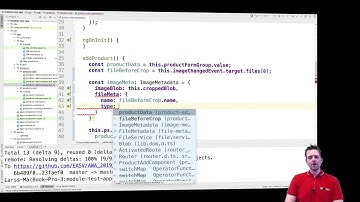 Advanced Web Apps 2019 Angular | S1P48 | Refactoring addProduct part 3 | move logic into service