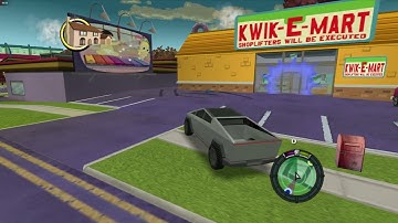 The Simpsons Hit and Run. Rick and Morty mod.