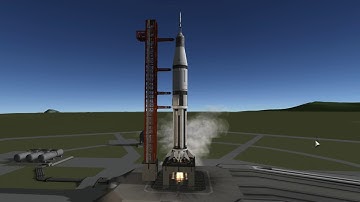 Modular Launch Pads v2 Demo: BDB Saturn IB Large Stand