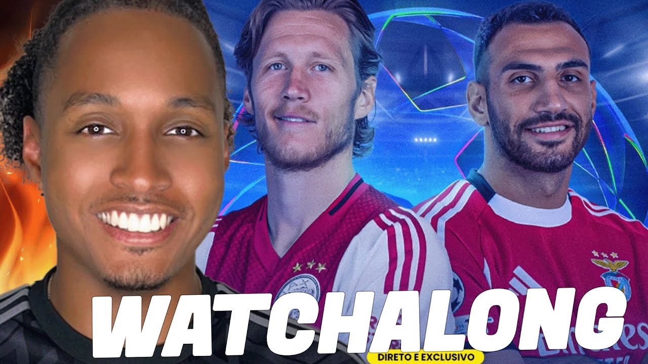 🚨BENFICA VS AJAX | CHAMPIONS LEAGUE WATCHALONG🏆