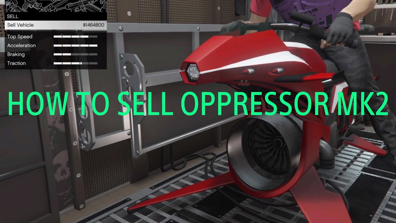 How to sell your oppressor mk2 YouTube