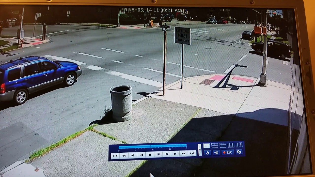 pick up truck runs red light on crooks ave paterson nj YouTube