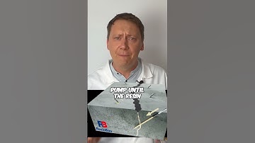 PRESSURE INJECTION - Concrete Crack Repair - in a BIG nutshell...