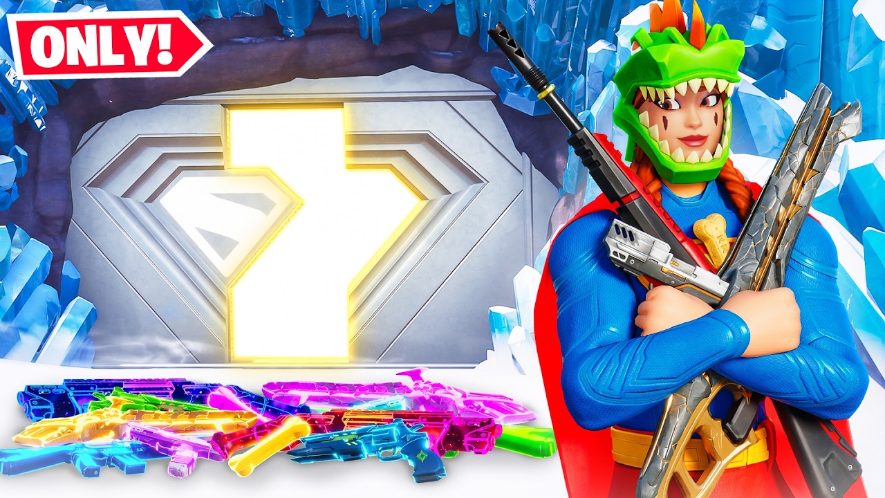 The FORTRESS OF SOLITUDE *ONLY* Challenge in Fortnite! - YouTube