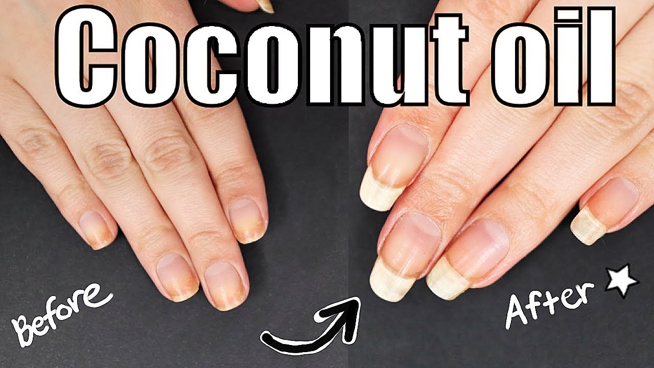 What coconut oil actually does for your nails