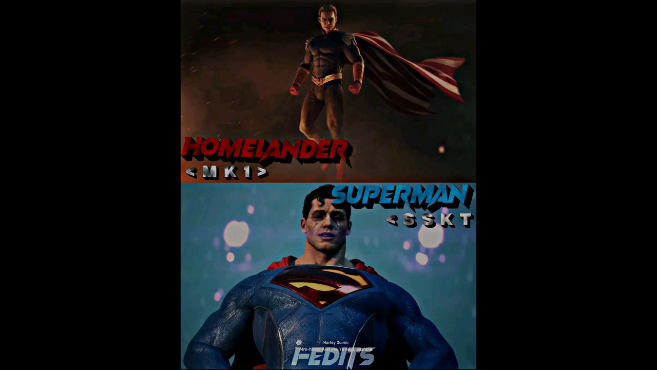 Homelander(mk1) vs Superman(ssktjl) 