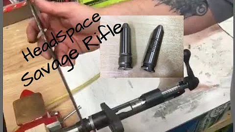 Savage Rifle Build, Headspace Setting (pt 16)