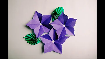 折り紙 桔梗の葉 折り方 Niceno1 Origami Chinese Bellflower Leaves Tutorial Mp3