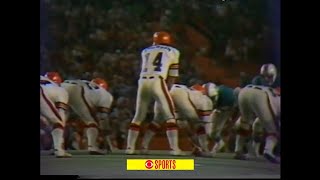 1975-8-9 Cincinnati Bengals @ Miami Dolphins (PreSeason)