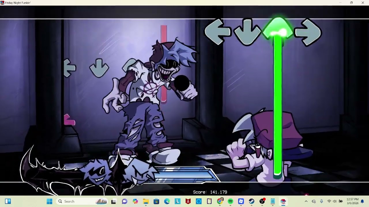 gameplay del mod de silly billy fnf