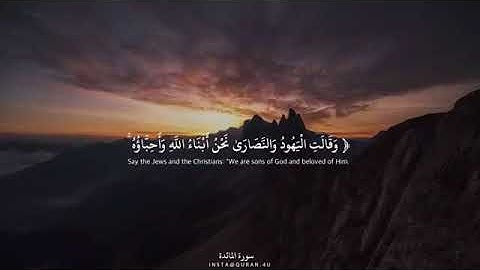 القارئ عمير شميم سورة المائدة