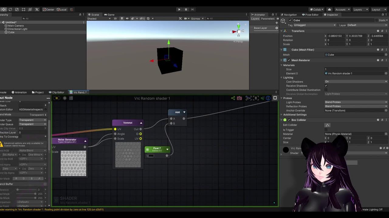 Screwing around with shaders in unity with amplify shader Editor for ...