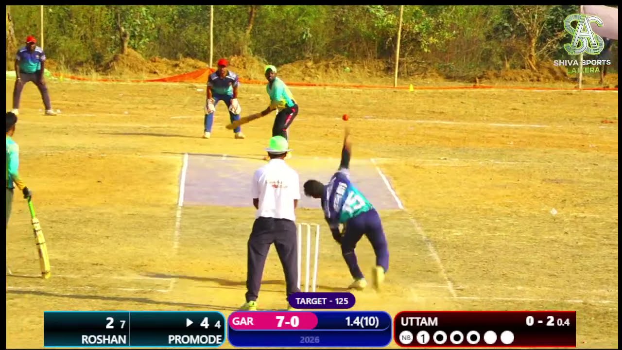 LIVE:- GOLDEN BOYS VS GARJANBAHAL  2ST SEMIFINAL INNINGS 2