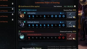 Getting a 9-7 Stone in Lost Ark is impossible...