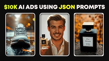Create $10K AI Ads with JSON Prompting — Full Gemini + Google Flow Tutorial (Part 2)