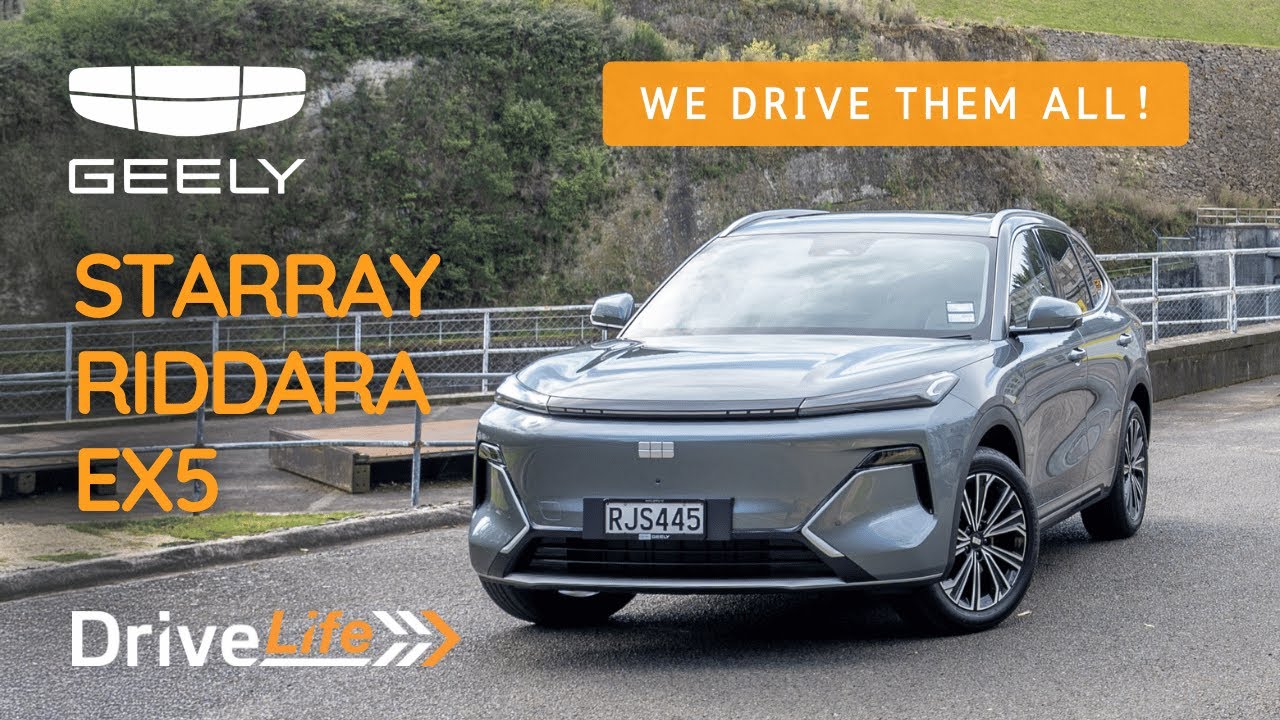Geely Starray EM-i — запуск в Новой Зеландии/двухдневная поездка, +Riddara ute и EX5