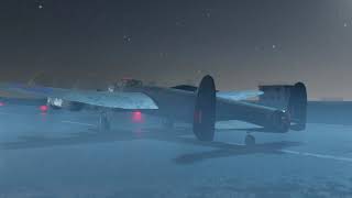 Wwii Raf Lancaster - Night Flight Ops Out Of Raf North Killingholme