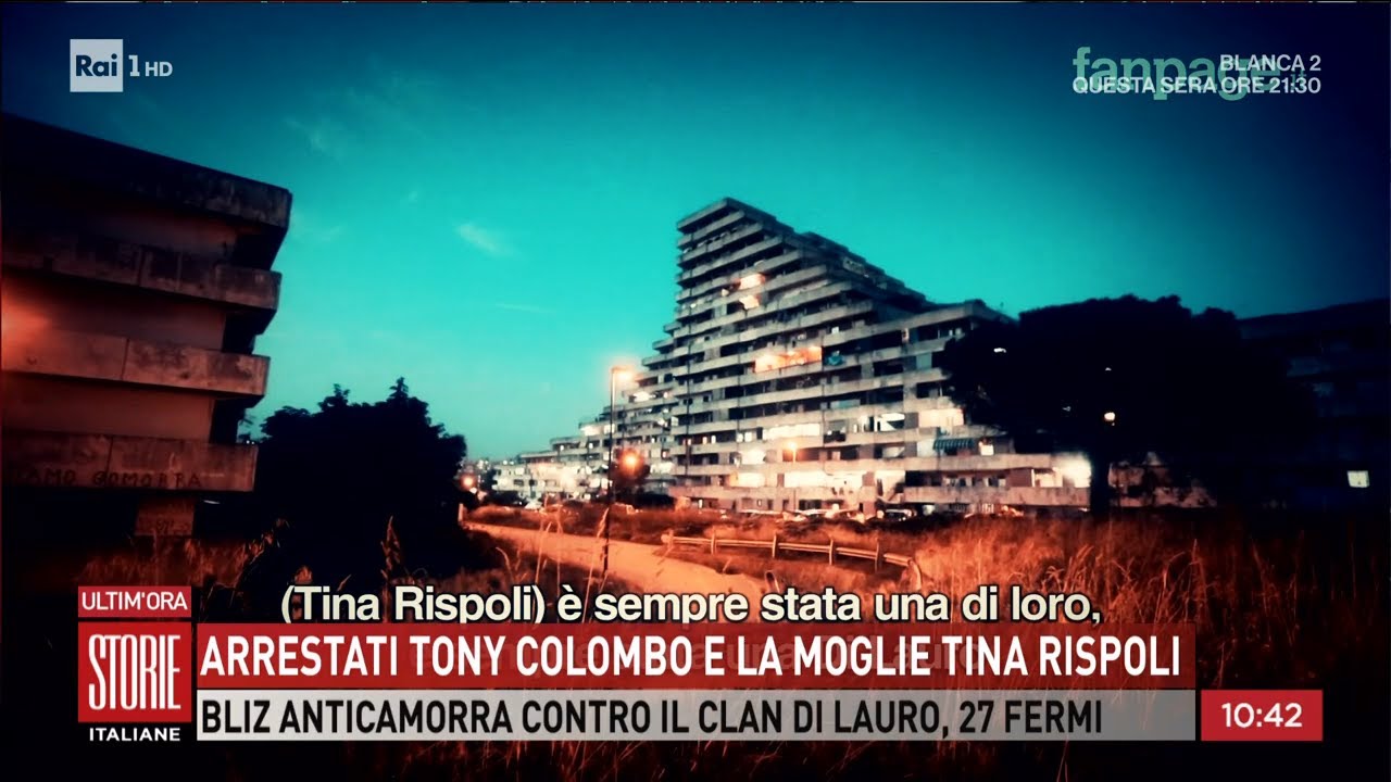 Arrestati Tony Colombo e la moglie Tina Rispoli- Storie Italiane 19/10/2023