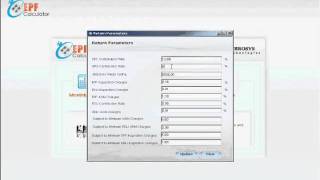 Return Parameters in EPF Calculator screenshot 5